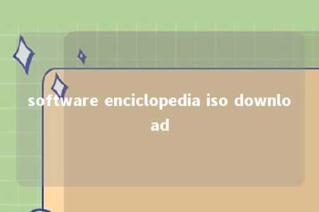 software enciclopedia iso download 